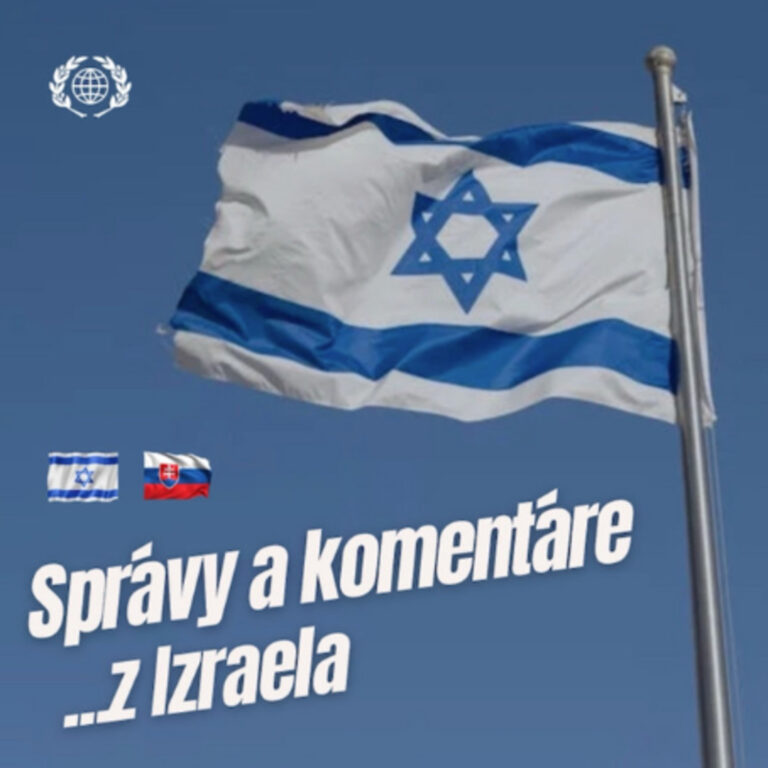 Výber článkov o dianí v Izraeli 🇮🇱 …piatok 21. 08. 2026